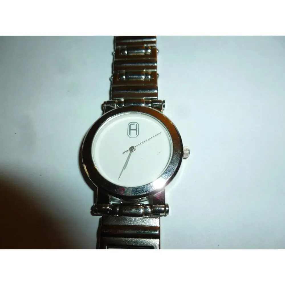 Hollywood Analog Wristwatch For Men Stainless Band‎ Quartz